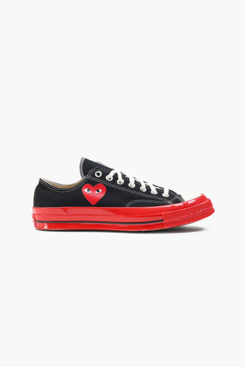 Converse red sole low top...