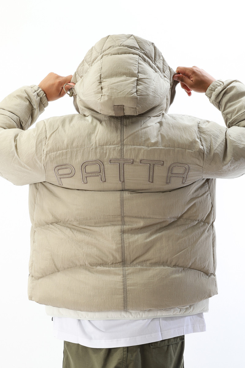 Patta Patta ripstop puffer jacket Seneca rock - GRADUATE STORE