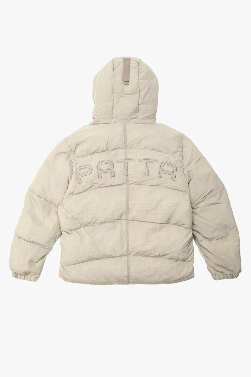 Patta ripstop puffer jacket Seneca rock