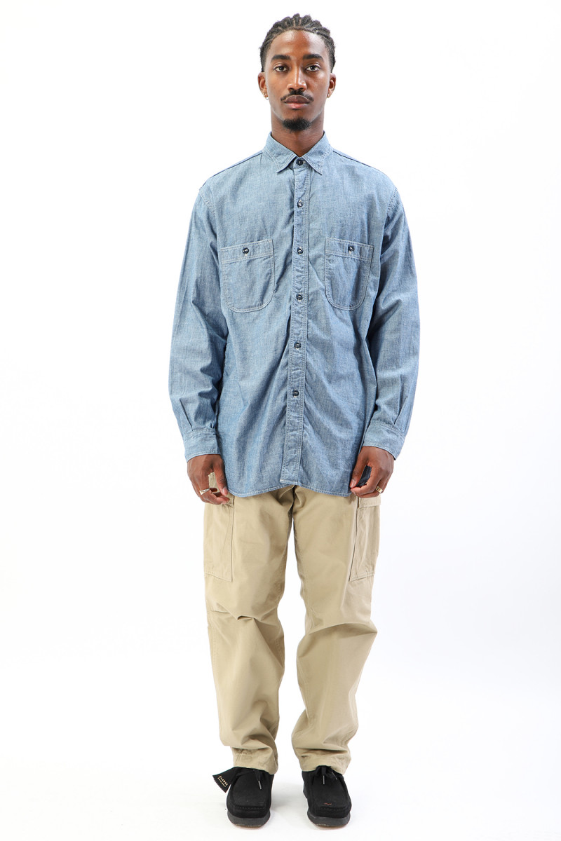 Vintage fit work shirt Chambray