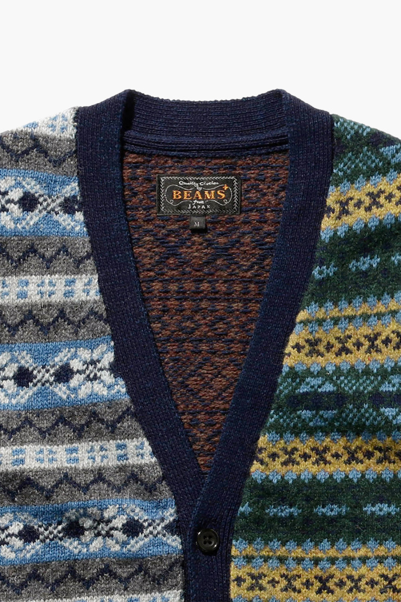 Button knit vest Panel 90