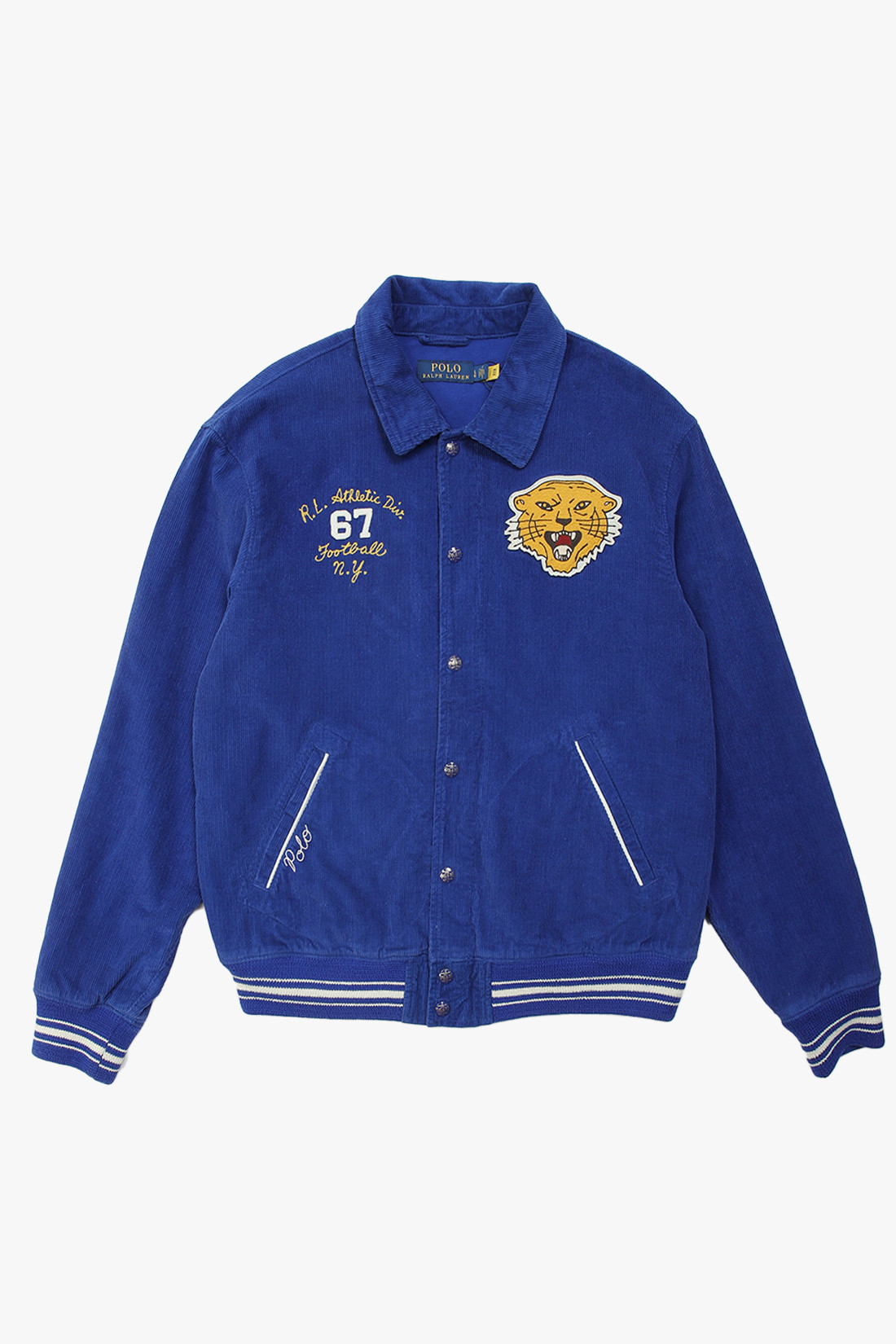 Polo ralph lauren Varsity tiger lined jacket Heritage royal - ... | EN