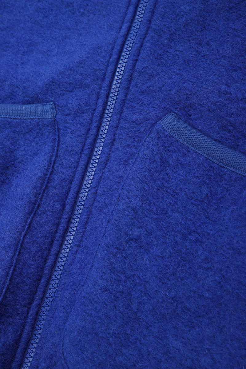 Zip waistcoat Blue