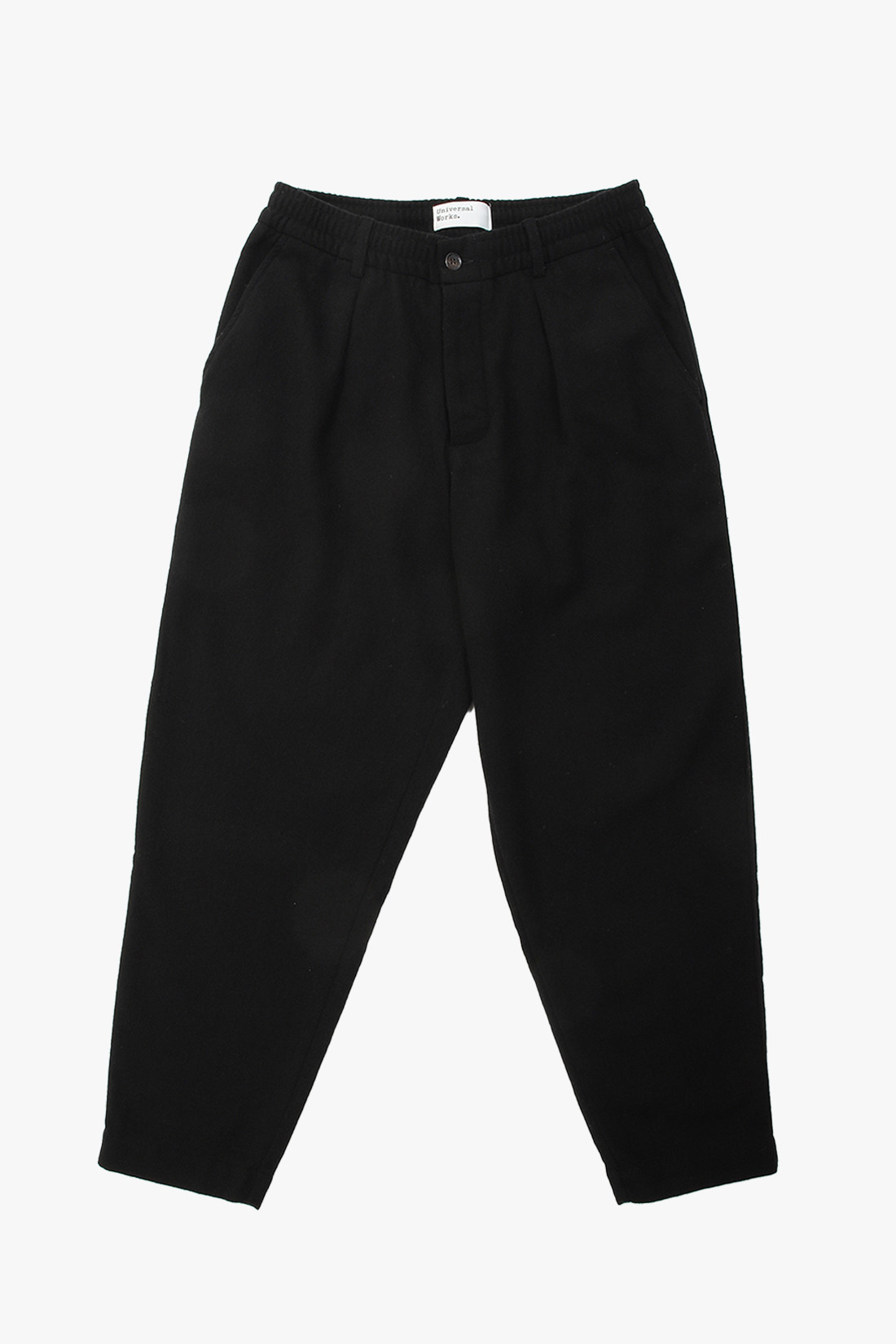 pleated track pants