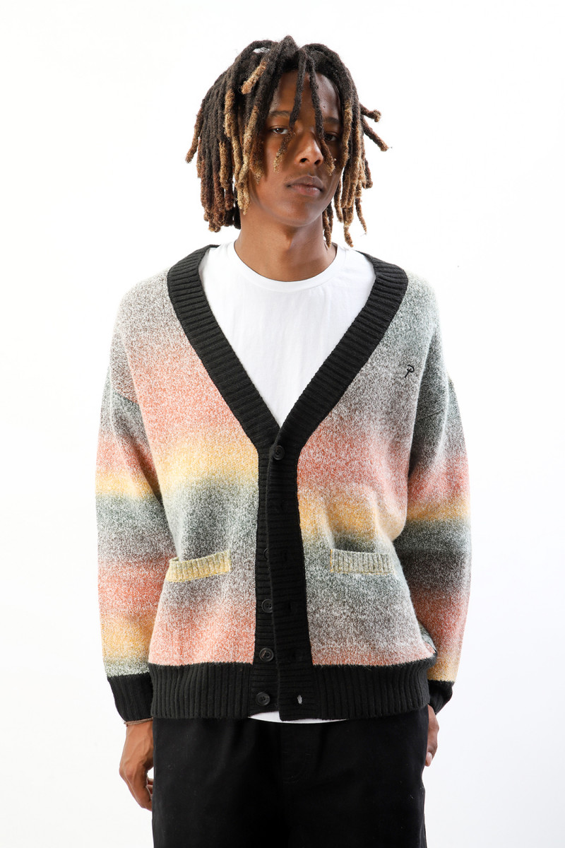 Patta space dye knitted cardig Multi