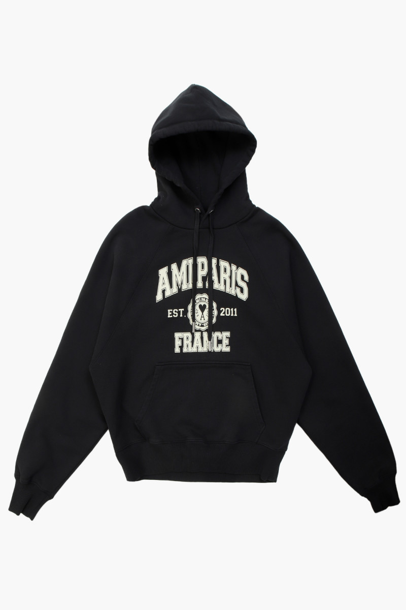 Ami Ami paris hoodie france Noir - GRADUATE STORE