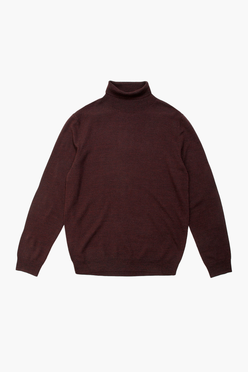 A.p.c. Pull dundee Bordeaux - GRADUATE STORE