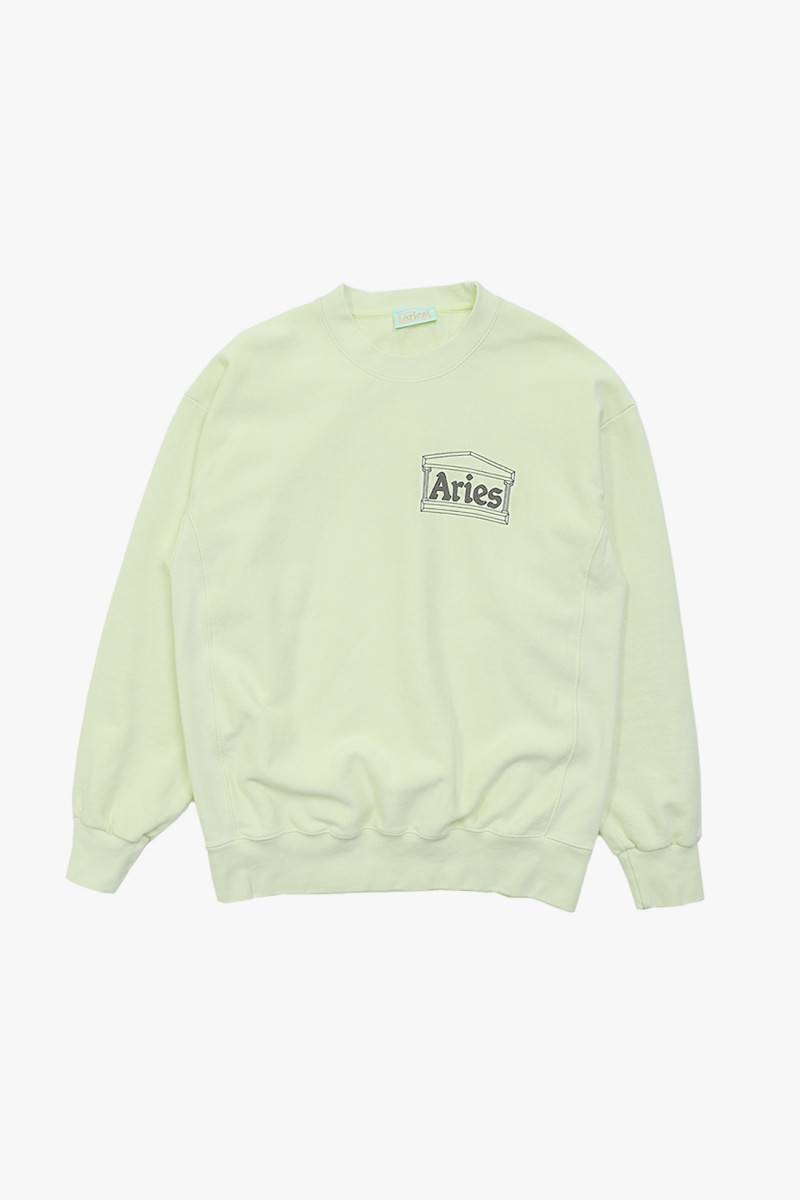 Premium temple sweatshirt Pastel green