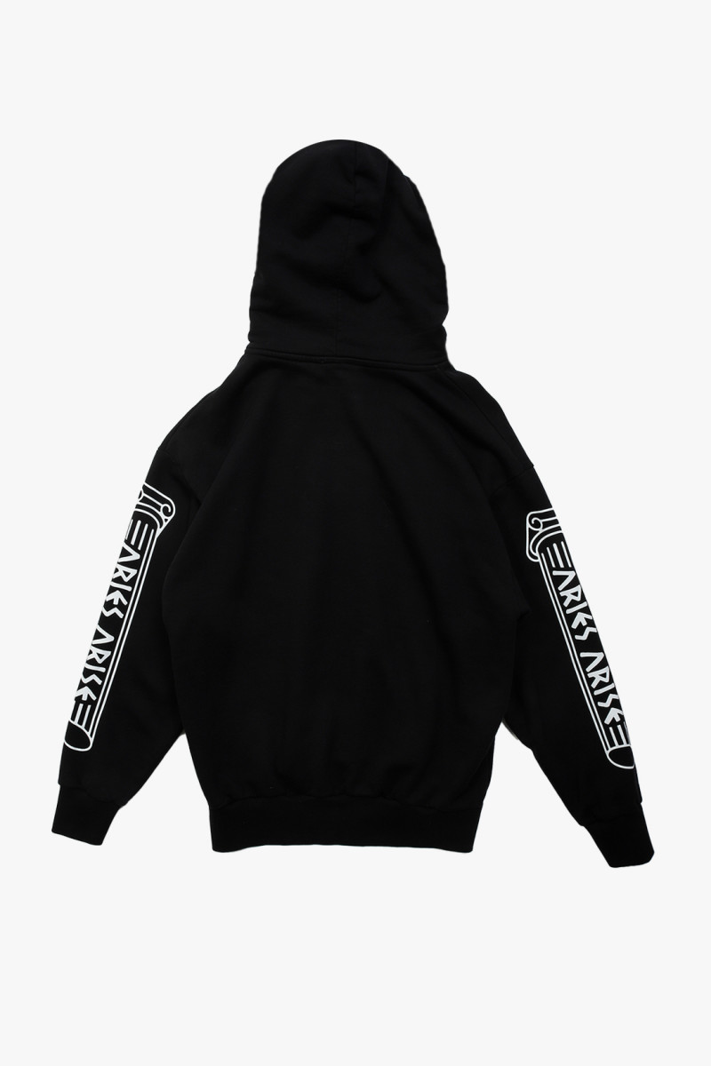 Column hoodie Black