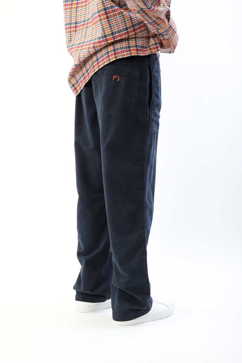 President's Time off trouser p's fustagno Navy - GRADUATE STORE