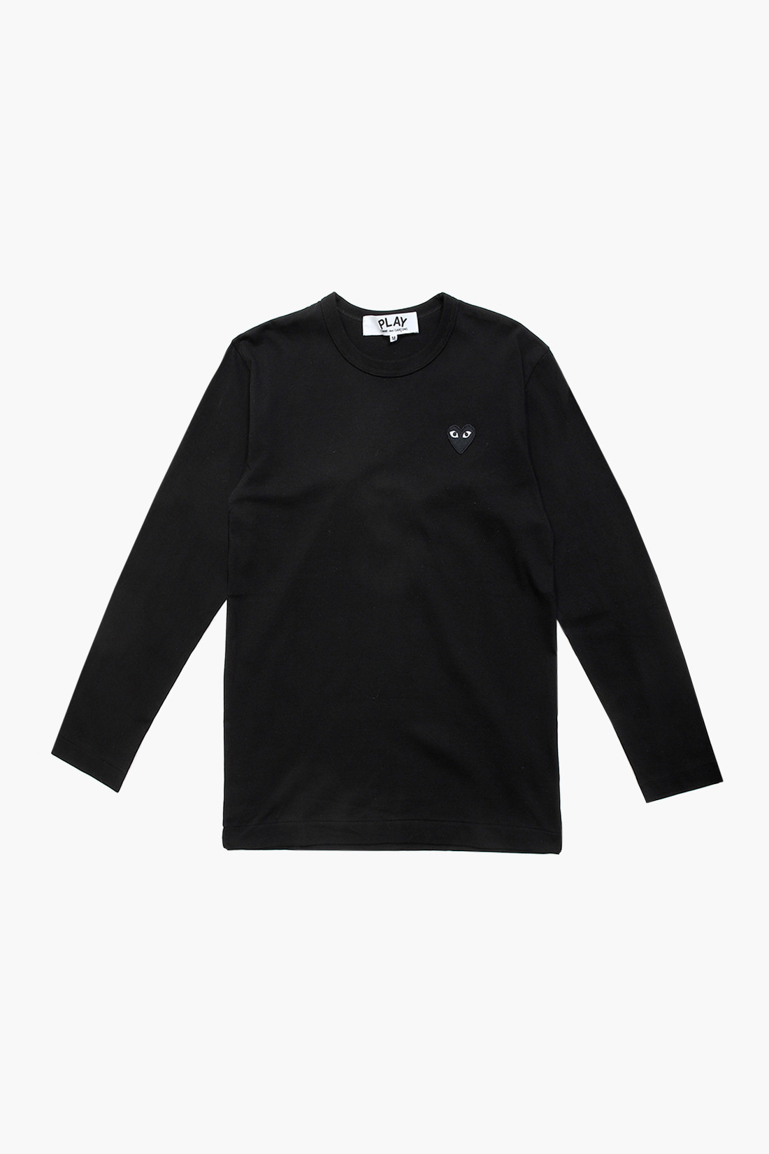 Cdg shop longsleeve black