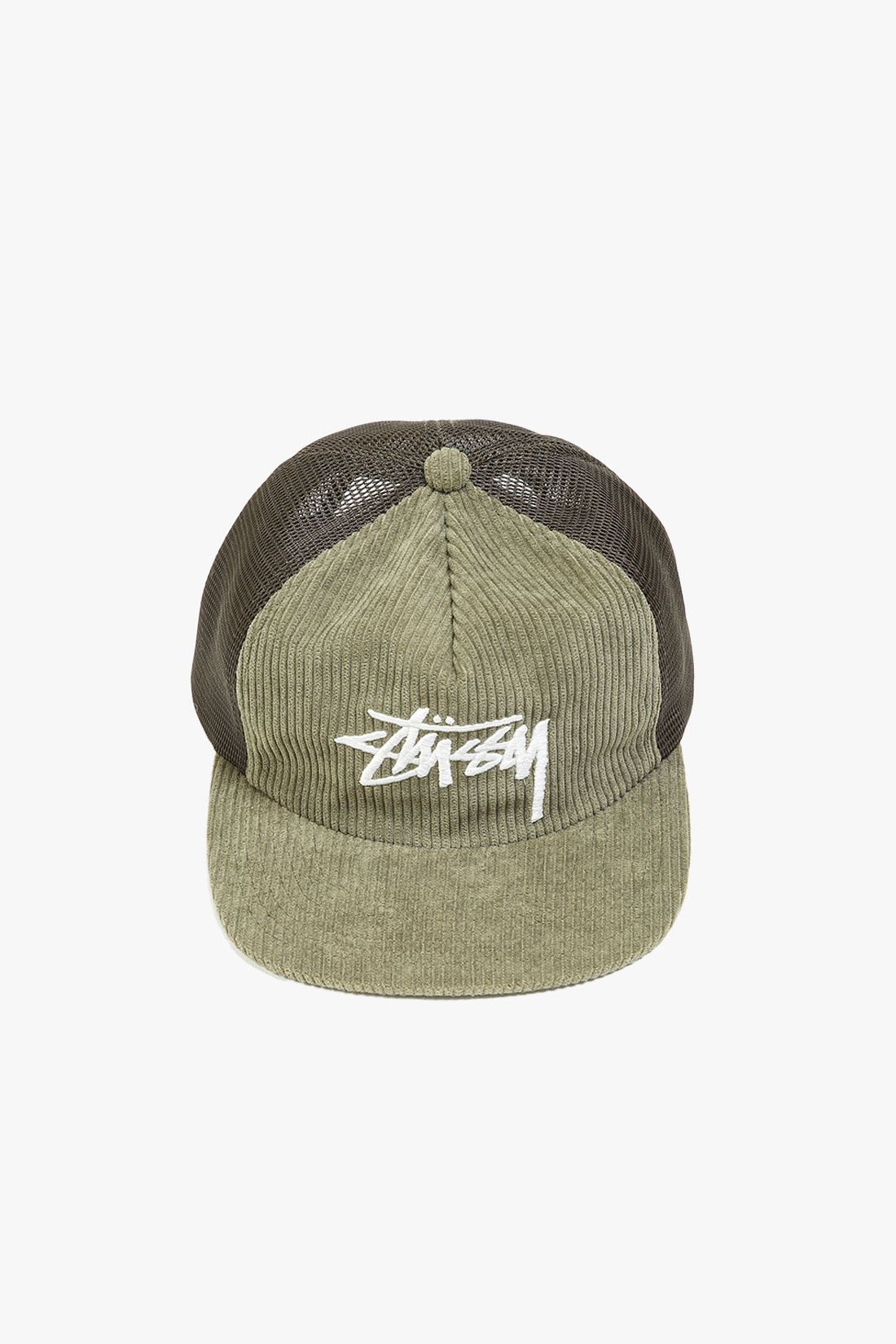 送料0円】 STUSSY CORDUROY TRUCKER CAP ecousarecycling.com