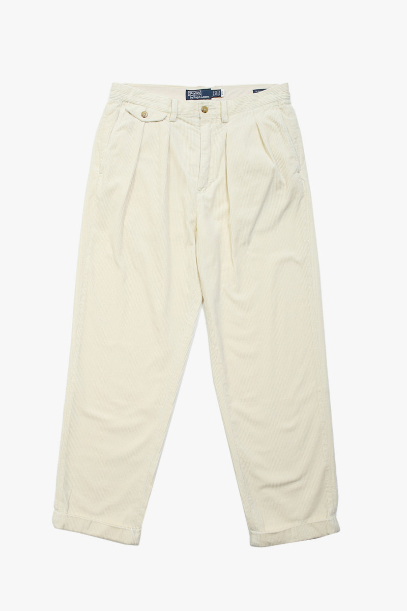 Whitman relaxed fit pant cord Cream