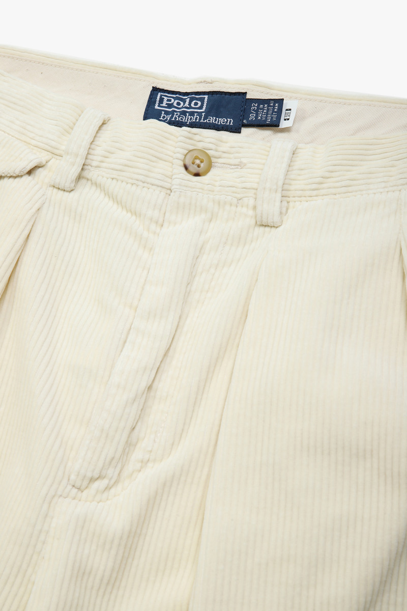 Whitman relaxed fit pant cord Cream