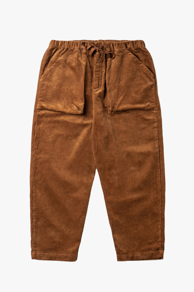 8 wale coccon pant Camel