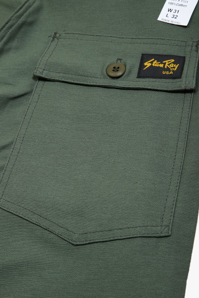 Stan ray Og loose fatigue pant Olive sateen - GRADUATE STORE