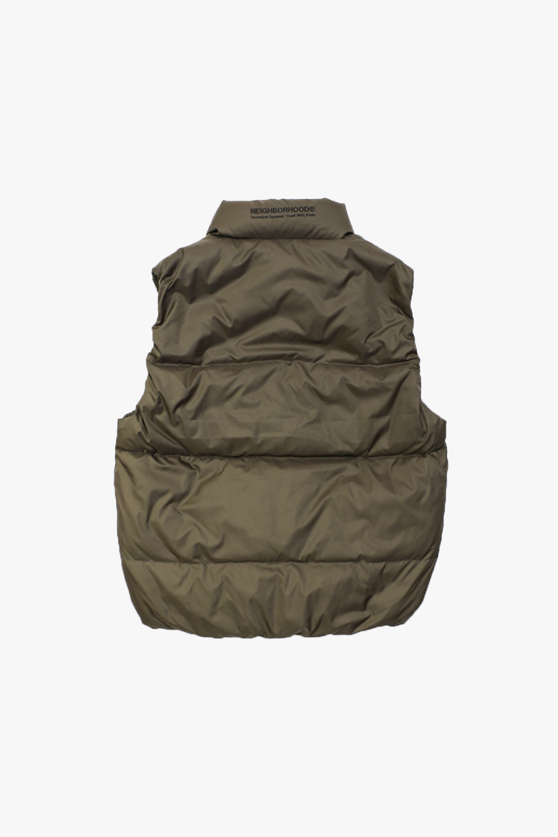 Neighborhood Down vest . pe Olive drab - GRADUATE STORE | EN