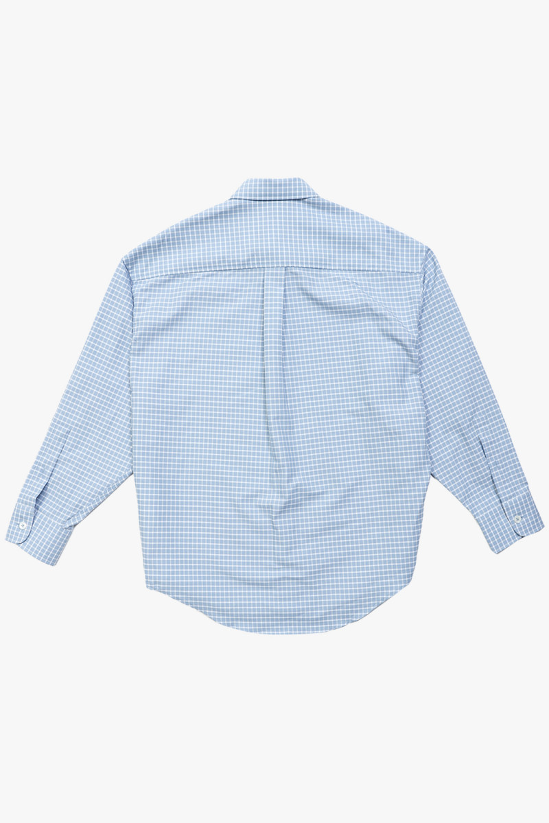 Boxy fit shirt Pale blue