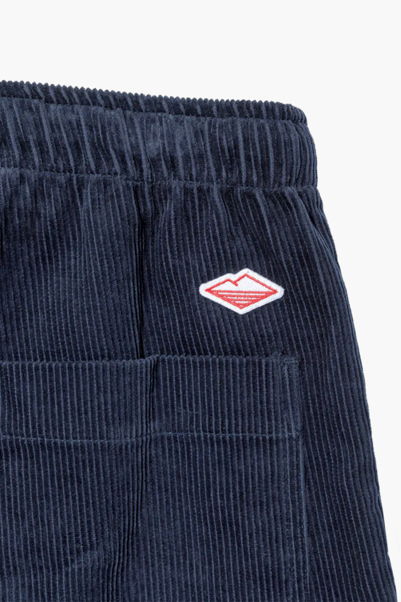Active lazy pants 8wale cord Navy