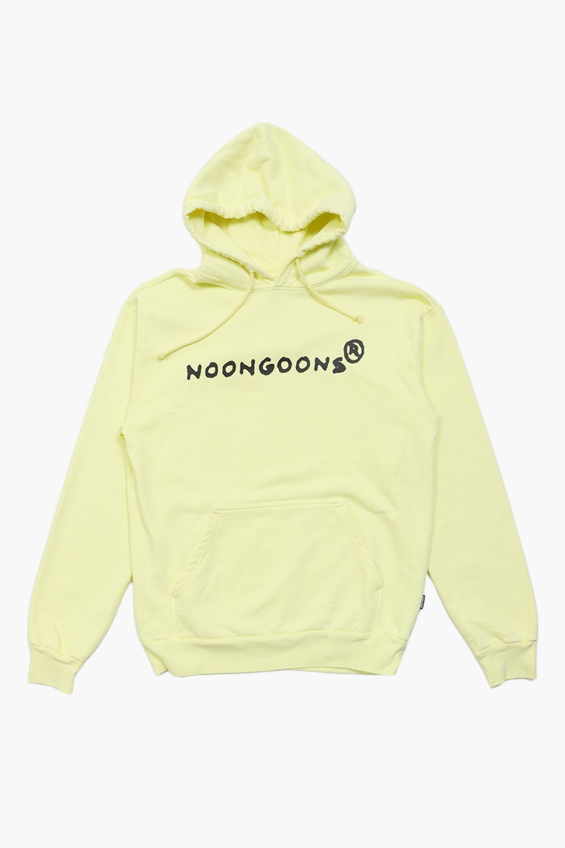 Registered hoodie Pale yellow