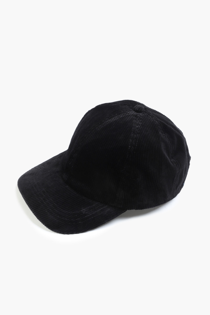 Cord cap Black