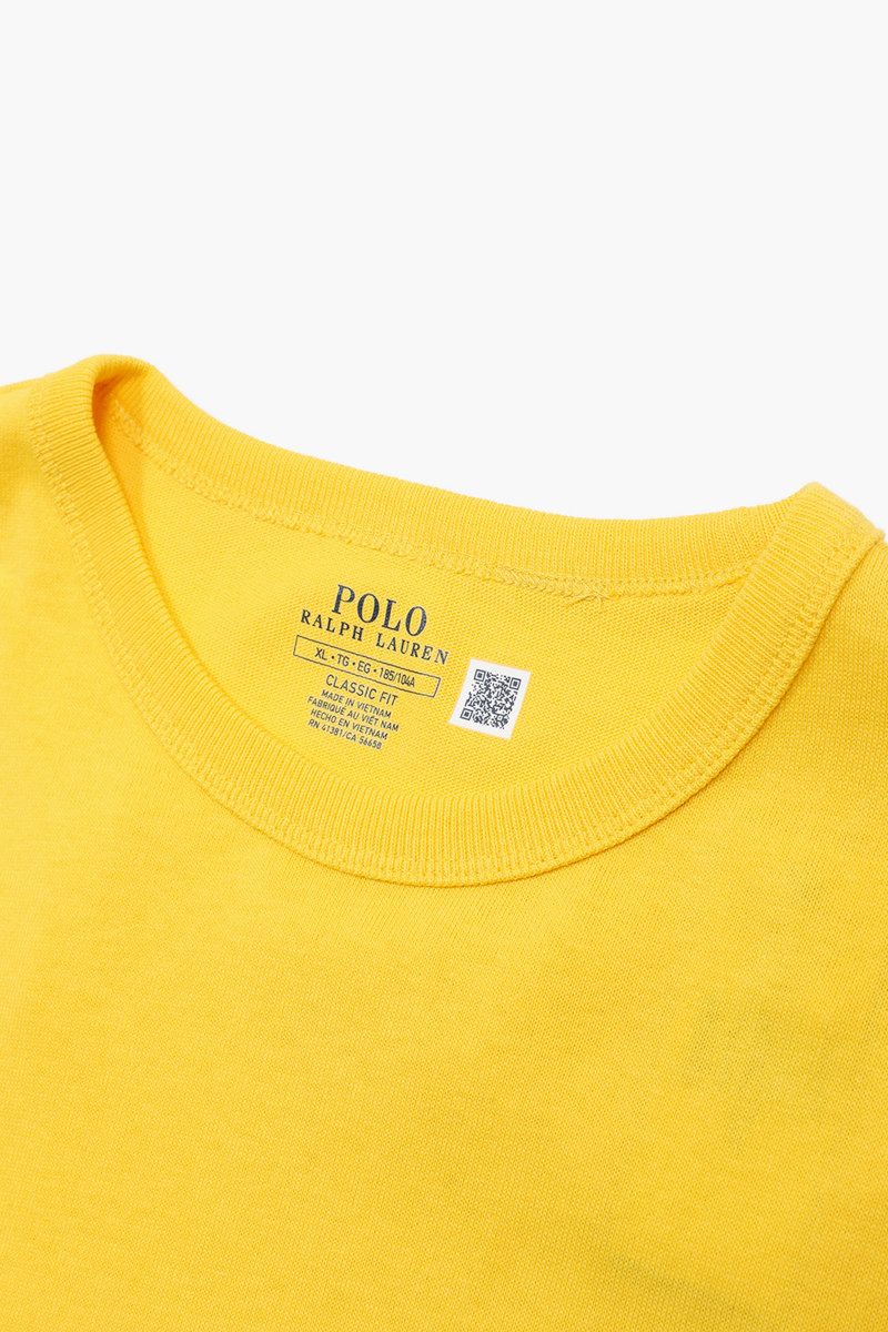 Polo ralph lauren Classic fit s/s tee Yellow fin - GRADUATE STORE