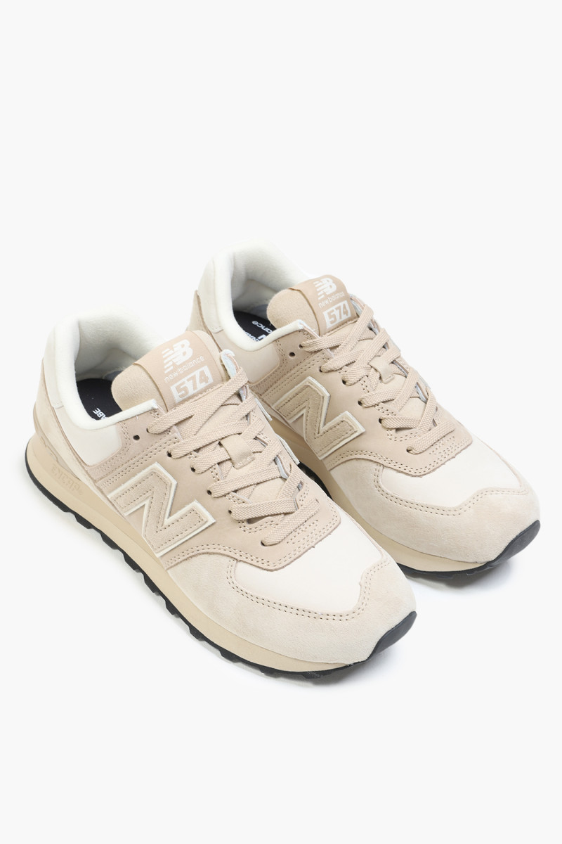 Mens shoes x new balance 574 Beige/off white