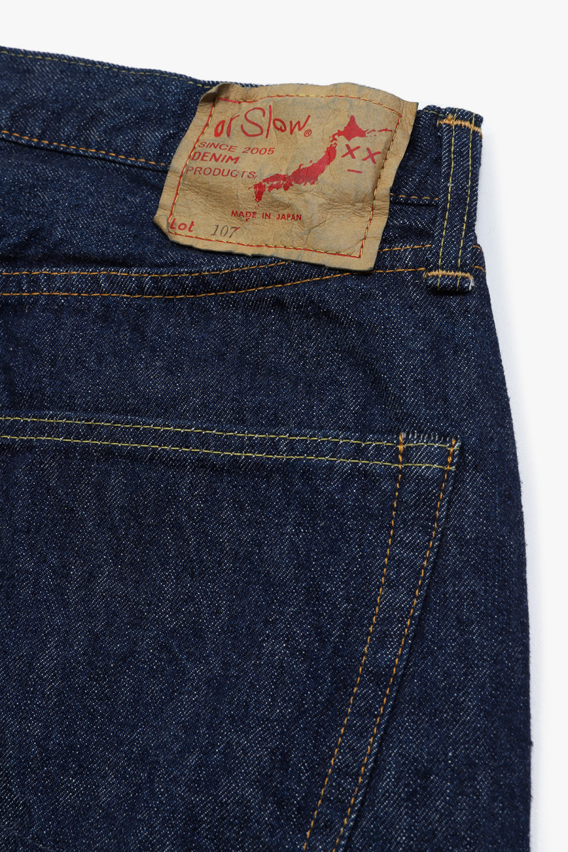 107 ivy fit selvedge denim One wash