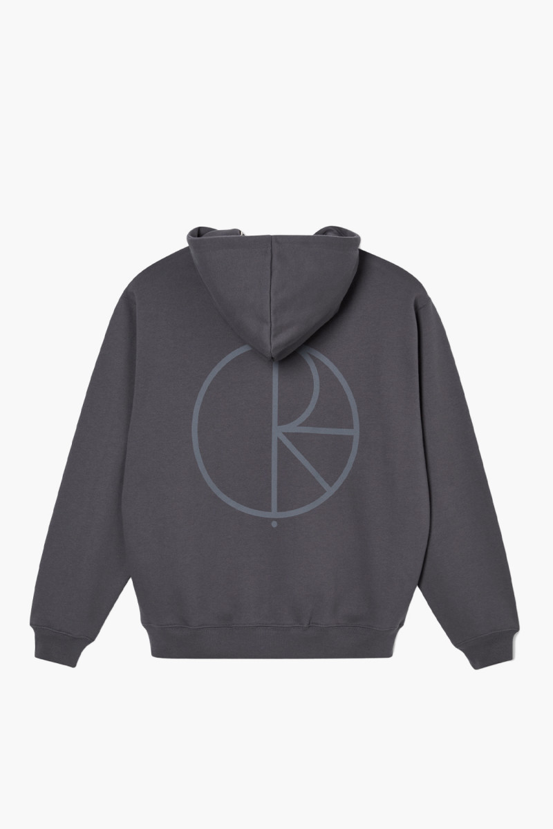 Stroke logo hoodie graphite