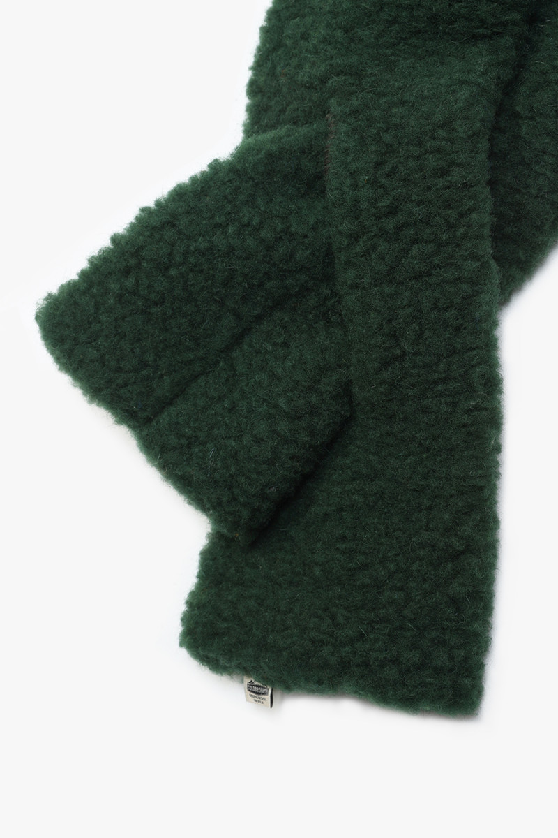 Tubular scarf Dark green