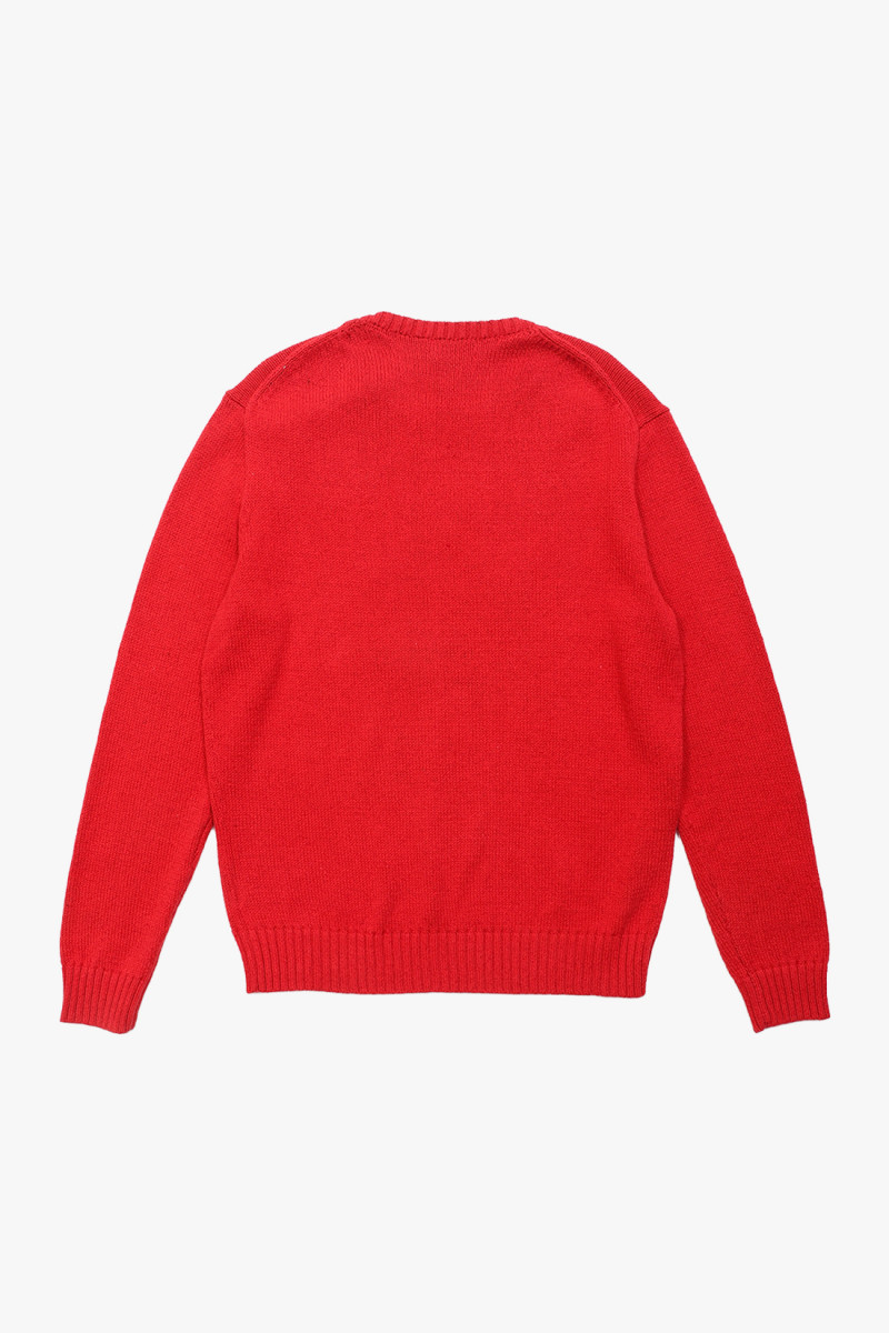 Polo bear pullover Red