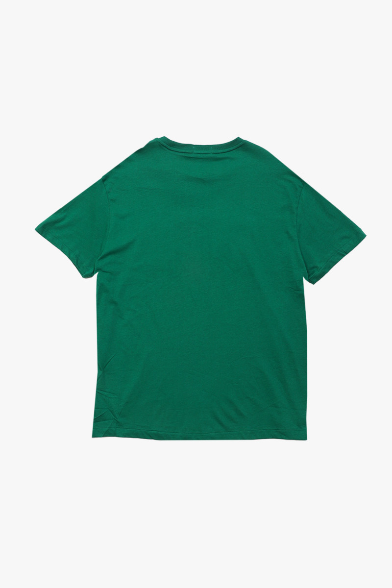 Classic fit polo college tee Green