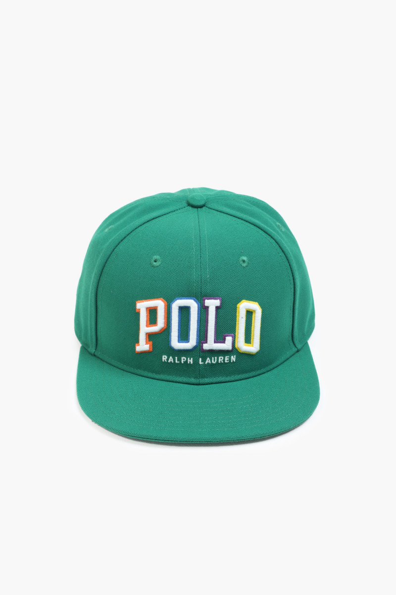 Polo flat bill cap Green