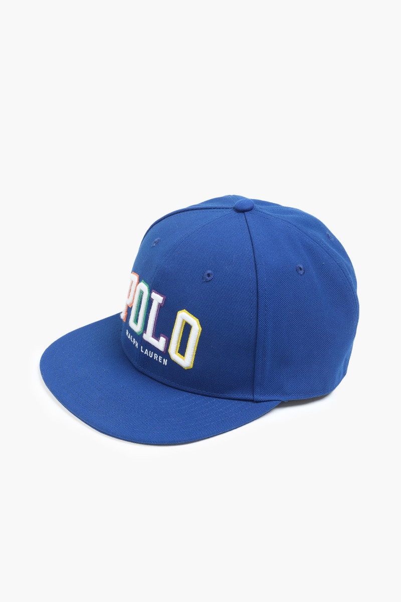 Polo flat bill cap Blue