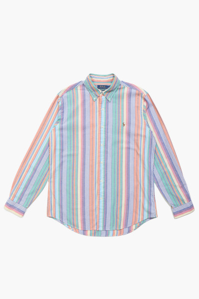 Polo ralph lauren Custom fit stripe oxford shirt Multi - GRADUATE ...