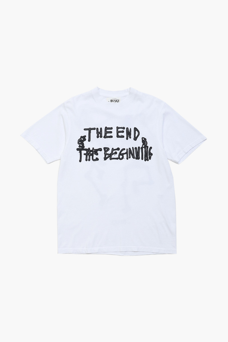 End and beginning ss tee White