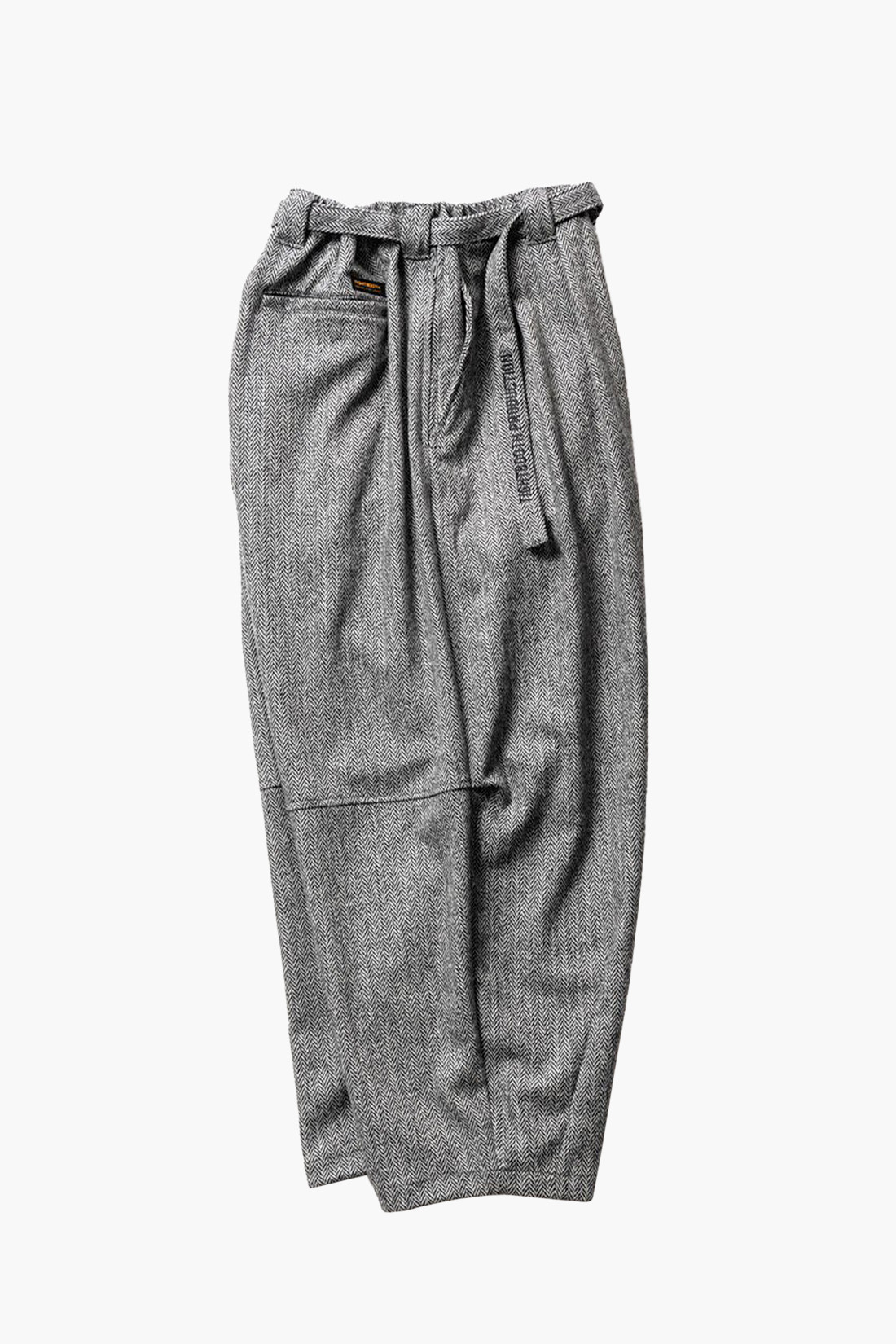 Tightbooth Wool balloon pants charcoal - GRADUATE STORE | EN