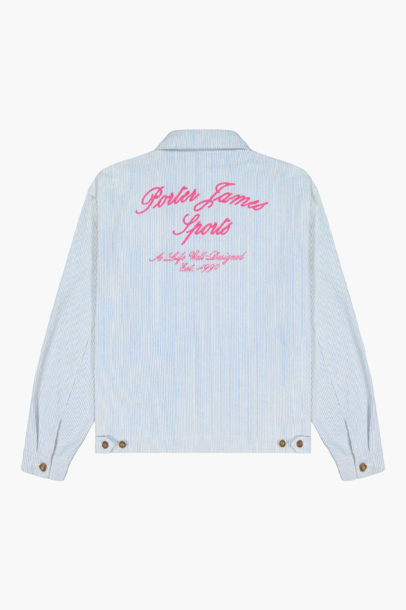 Workers  jacket Light blue/pink