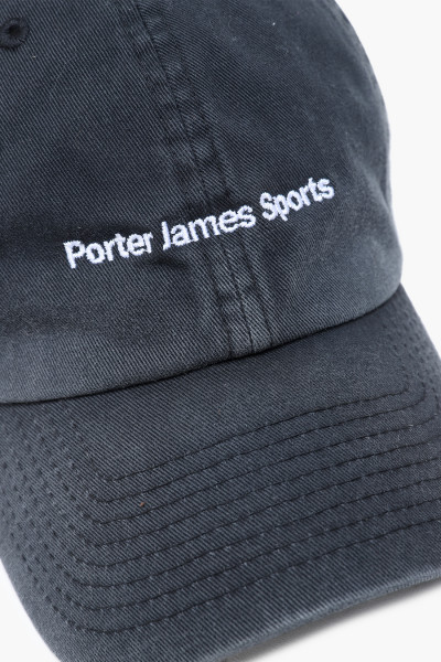 Porter james sports Classic dad cap Black/white - GRADUATE STORE