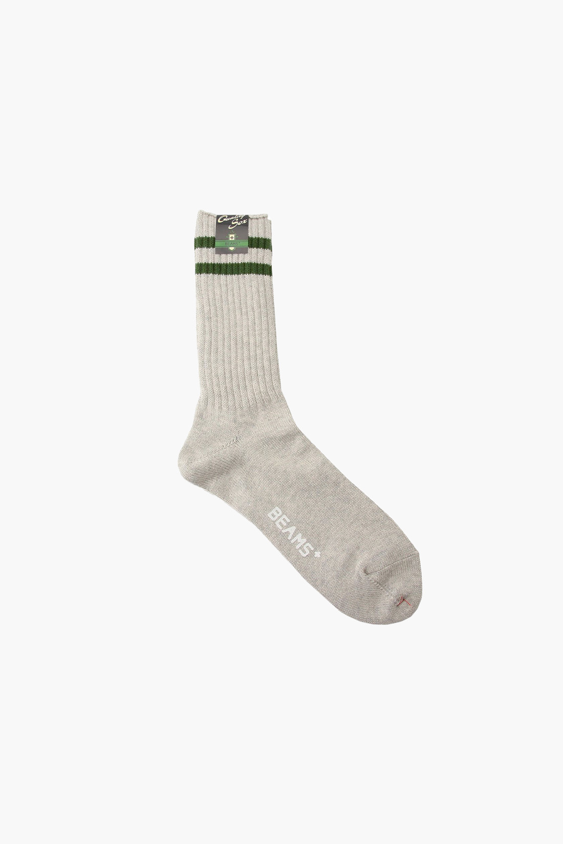 Schoolboy socks Gray/green