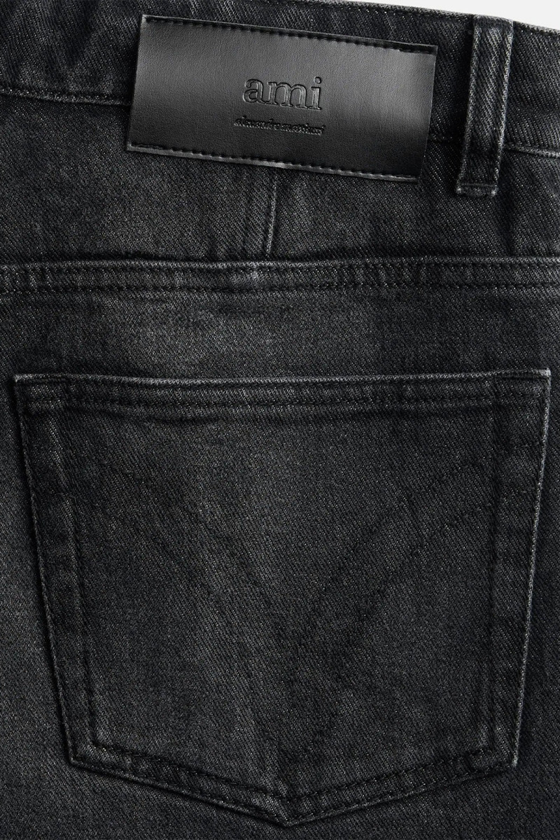Ami Tapered fit jeans used black  - GRADUATE STORE