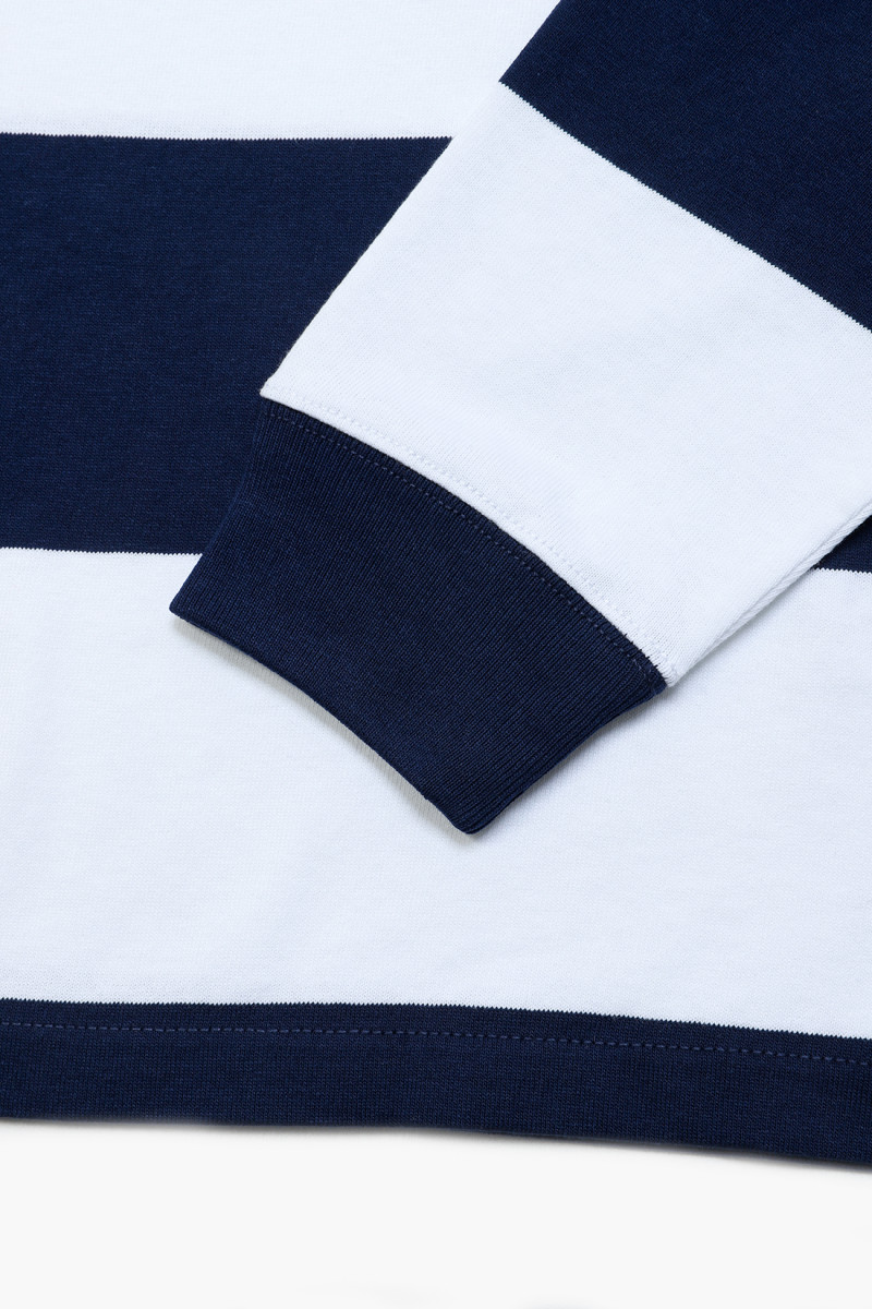 Classic fit polo rugby shirt Navy/white