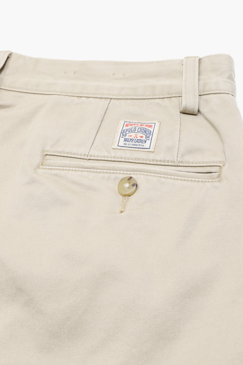 Whitman pleated chino rlxd fit Tan