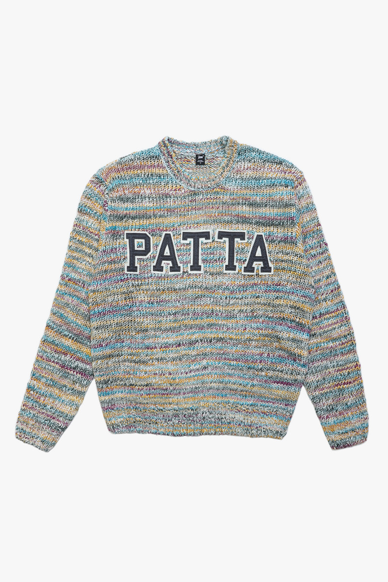 Patta Hippie knitted sweater Multi - GRADUATE STORE