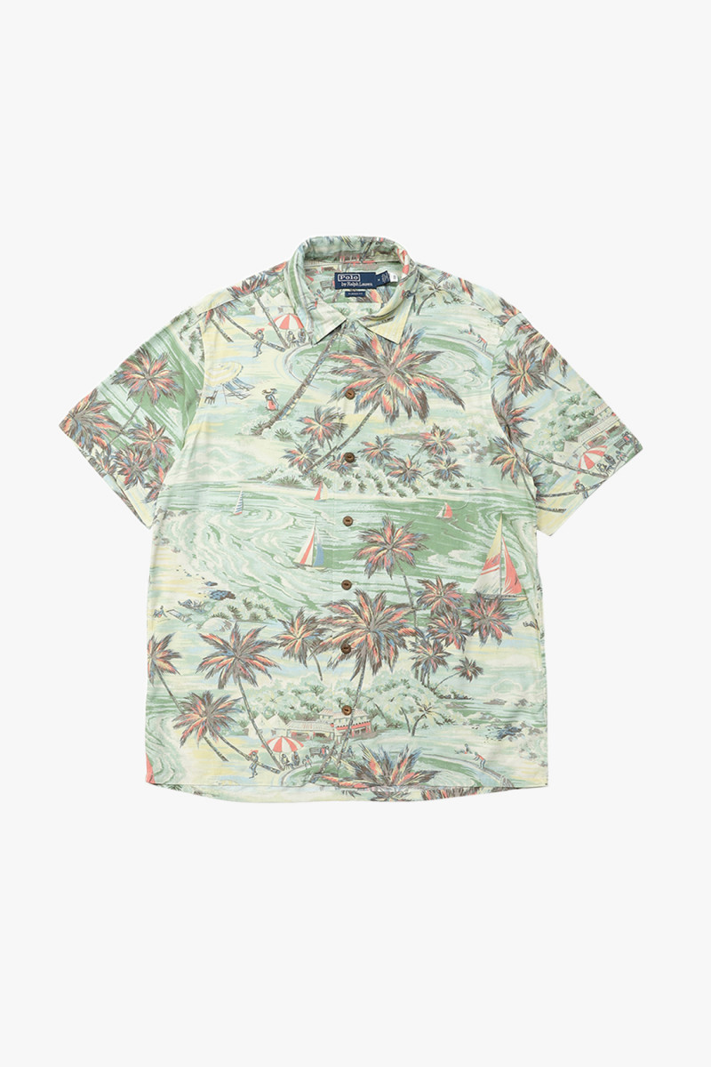 Classic fit hawaiian s/s shirt Multi