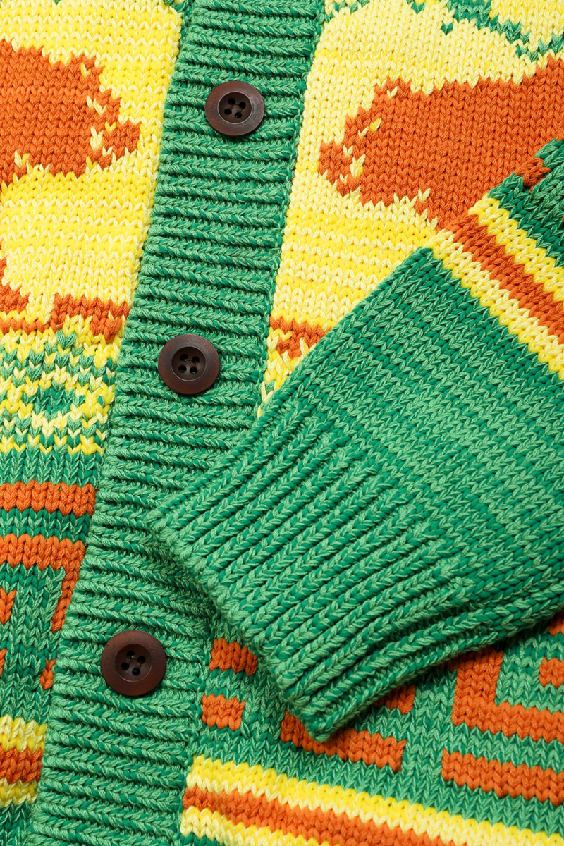 Wk-n003-051 cardigan knit Multi