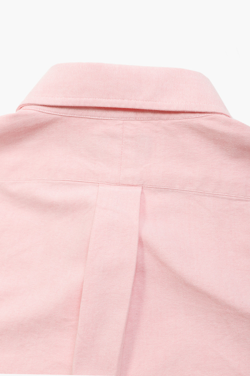 Custom fit oxford shirt Pink