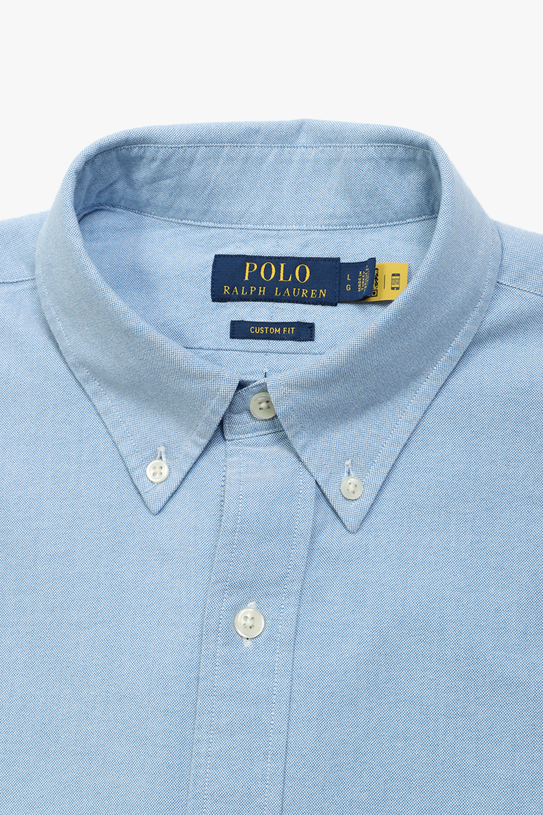 Polo ralph lauren Custom fit oxford shirt Blue - GRADUATE STORE | EN