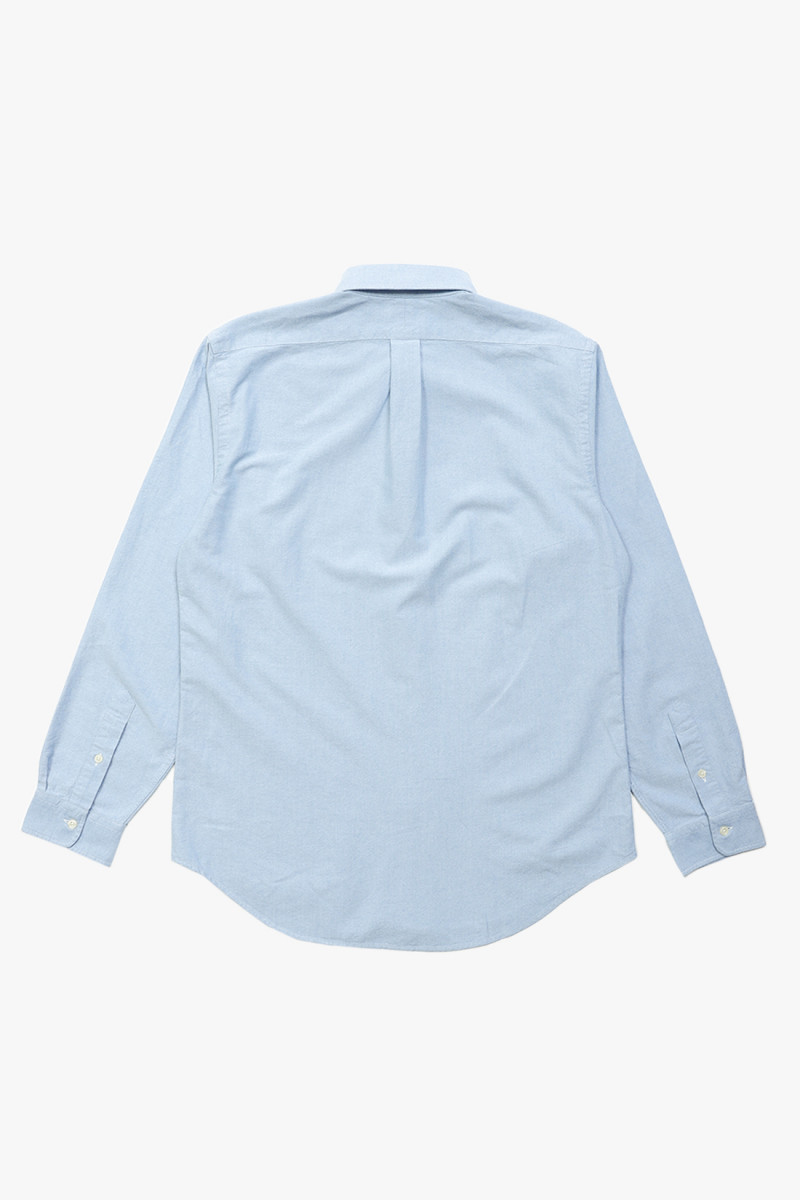 Custom fit oxford shirt Blue