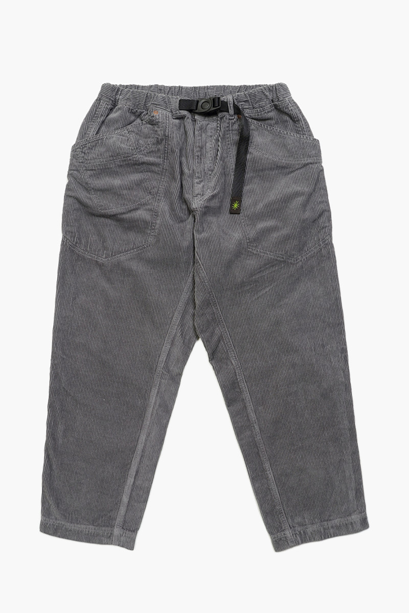 Gohemp Travelor easy pants cord Cool gray - GRADUATE STORE